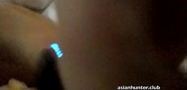  Shy Chinese Ling from Asianhunter.club gets Fucked from Behing and Spanked